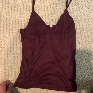 Plum colored tank